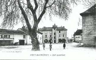 La place de l Eglise vers 1920
