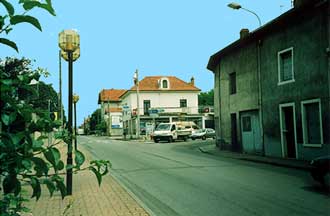 Rues de la Rpublique et Csar Sornin